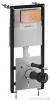 Omnires Flush Set Strongframe stelaż podtynkowy do WC + STEEL-R45 przycisk spłukujący miedź szczotkowana ze stali nierdzewnej STFWC1R45-RCPB